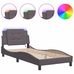VidaXL 3214071, Gris, 850 mm, 2,18 m, 745 mm, 800 x 2000 mm, 1 pièce(s)