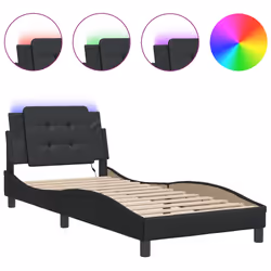 VidaXL 3214117, Noir, 1650 mm, 2,18 m, 745 mm, 1600 x 2000 mm, 1 pièce(s)