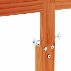 VidaXL 844190 tête de lit et pied de lit Marron - Vue supplémentaire 7