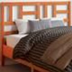 vidaXL Tête de lit cire marron 150 cm bois massif de pin