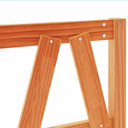 VidaXL 844303 tête de lit et pied de lit Marron - Vue supplémentaire 7
