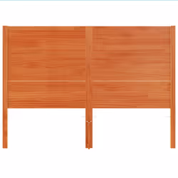 VidaXL 844323 tête de lit et pied de lit Marron - Vue supplémentaire 4