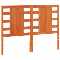 VidaXL 844333 tête de lit et pied de lit Marron - Vue supplémentaire 6