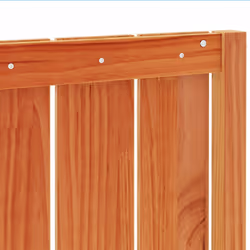 VidaXL 844343 tête de lit et pied de lit Marron - Vue supplémentaire 7