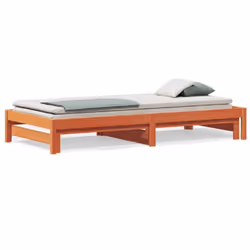Ce lit de jour en bois polyvalent avec lit gigogne peut être utilisé comme lit dans votre chambre à coucher et s'intègre égal ...