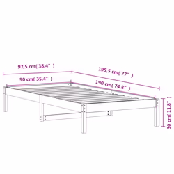 VidaXL 844407 canapé lit sofa Marron - Vue supplémentaire 8
