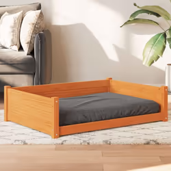 Ce lit super cool pour chien offrira à vos amis à fourrure un endroit confortable où se blottir. Bois de pin massif : le bois ...