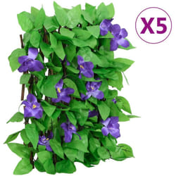 Vidaxl - Treillis de lierre artificiel extensible 5 pcs vert 180x20 cm