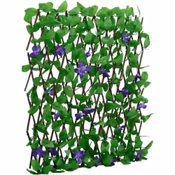 Ce treillis de lierre artificiel peut être utilisé pour décorer les murs du jardin et créer un espace extérieur privé. Intimi ...