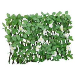 vidaXL Treillis de lierre extensible vert 180x30 cm