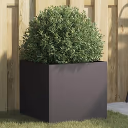 vidaXL Jardinière noir 42x40x39 cm acier