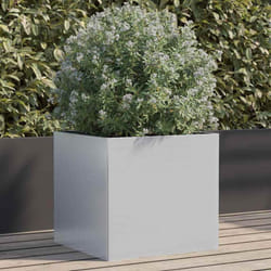 Vidaxl - Jardinière argenté 42x40x39 cm acier galvanisé