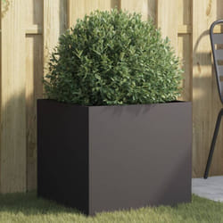 Vidaxl - Jardinière noir 49x47x46 cm acier