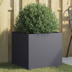 Vidaxl - Jardinière anthracite 49x47x46 cm acier