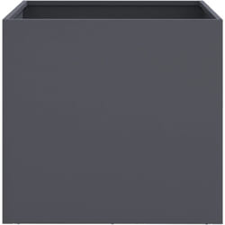 Jardinières 2 pcs anthracite 49x47x46 cm acier vidaXL