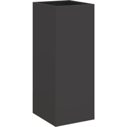 Vidaxl - Jardinière noir 32x29x75 cm acier