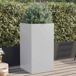 Vidaxl - Jardinière argenté 42x38x75 cm acier galvanisé