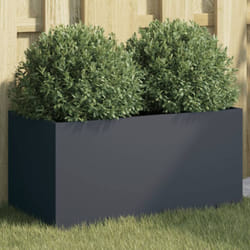 Vidaxl - Jardinière anthracite 62x30x29 cm acier