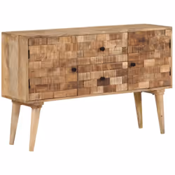 Profitez d'un salon bien rangé avec ce buffet en bois ! Ce buffet pratique répondra à vos différents besoins et constituera u ...