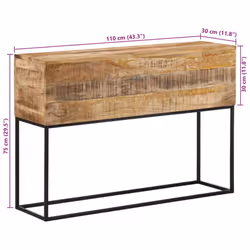 VidaXL 376066 Table à café, latérale et de salon - Vue supplémentaire 8