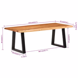 VidaXL 374951 Table à café, latérale et de salon - Vue supplémentaire 8