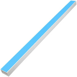 Goulotte de câble auto-adhésive 60x40 mm 10 m PVC vidaXL