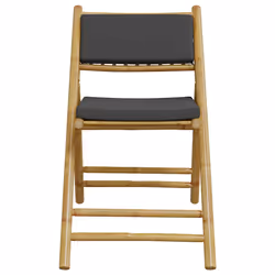VidaXL 3208925 chaise d'extérieur Terrace Siège rembourré Bambou Gris - Vue supplémentaire 4