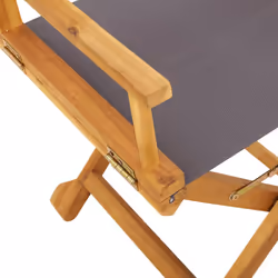 VidaXL 3208914 chaise d'extérieur Terrace Siège rembourré Bois d'acacia, Polyester Gris - Vue supplémentaire 8