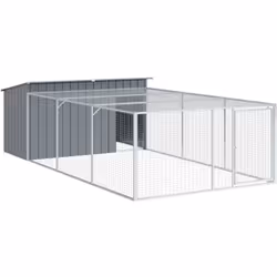Offrez sécurité et confort à vos amis à fourrure avec cette niche pour chien avec cour. Utilisation polyvalente : livrée avec ...