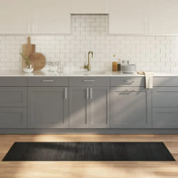 vidaXL Bambou - Gris 60x200 cm