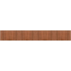 vidaXL Tapis rectangulaire marron 60x400 cm bambou