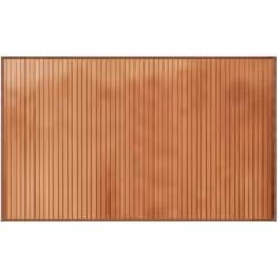 Obtenez une touche naturelle dans votre salon! Ce tapis en bambou moderne fera un excellent ajout à tout décor. Durable et du ...