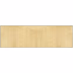 Obtenez une touche naturelle dans votre salon! Ce tapis en bambou moderne fera un excellent ajout à tout décor. Durable et du ...