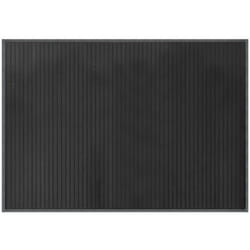 Tapis rectangulaire gris 70x100 cm bambou vidaXL