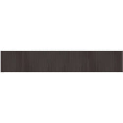 Vidaxl - Tapis rectangulaire marron foncé 70x400 cm bambou