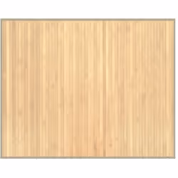 Obtenez une touche naturelle dans votre salon! Ce tapis en bambou moderne fera un excellent ajout à tout décor. Durable et du ...