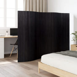Vidaxl - Cloison de séparation noir 165x250 cm bambou