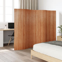 Vidaxl - Cloison de séparation marron 165x250 cm bambou