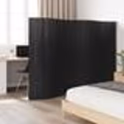 vidaXL Cloison de séparation gris 165x400 cm bambou
