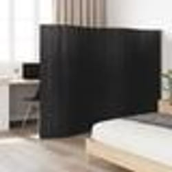 vidaXL Cloison de séparation gris 165x400 cm bambou