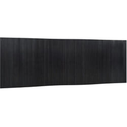 Cloison de séparation noir 165x600 cm bambou vidaXL