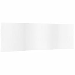 Vidaxl - Cloison de séparation blanc 165x600 cm bambou