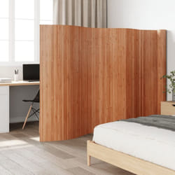 Vidaxl - Cloison de séparation marron 165x800 cm bambou