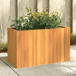 vidaXL Jardinière 59x27,5x35 cm bois massif d'acacia
