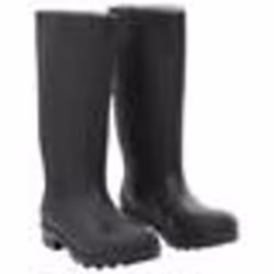 vidaXL Bottes de pluie noir taille 40 PVC