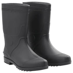 vidaXL Bottes de pluie noir taille 38 PVC