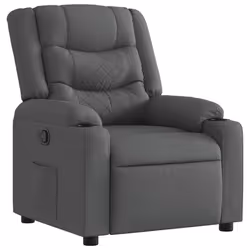 VidaXL 374128, Tissu, Gris, mousse, 110 kg, 770 mm, 930 mm