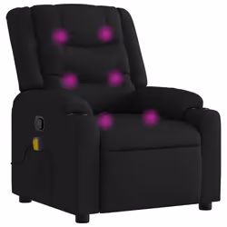 VidaXL 374132, Tissu, Noir, mousse, 110 kg, 770 mm, 930 mm