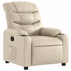 VidaXL 374134, Simili-cuir, Crème, mousse, 110 kg, 755 mm, 930 mm