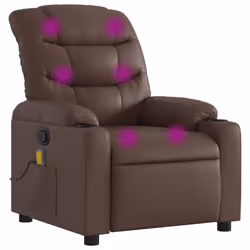 VidaXL 374142, Simili-cuir, Marron, mousse, 110 kg, 755 mm, 930 mm